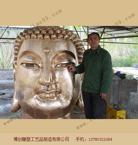 哈尔滨极乐寺大佛制作流程8