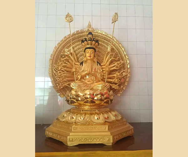 千手观音铜佛像